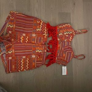 Two piece size small top size medium bottoms brand new with tags